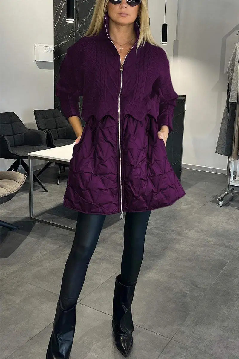 Octavie - Trendy en warm vest met rits