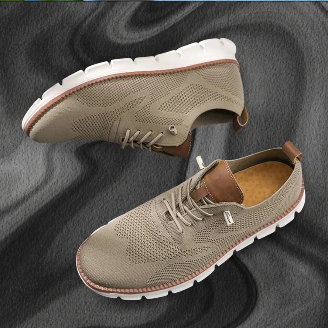 Noah - Ademend heren schoenen met veters voor dagelijks comfort