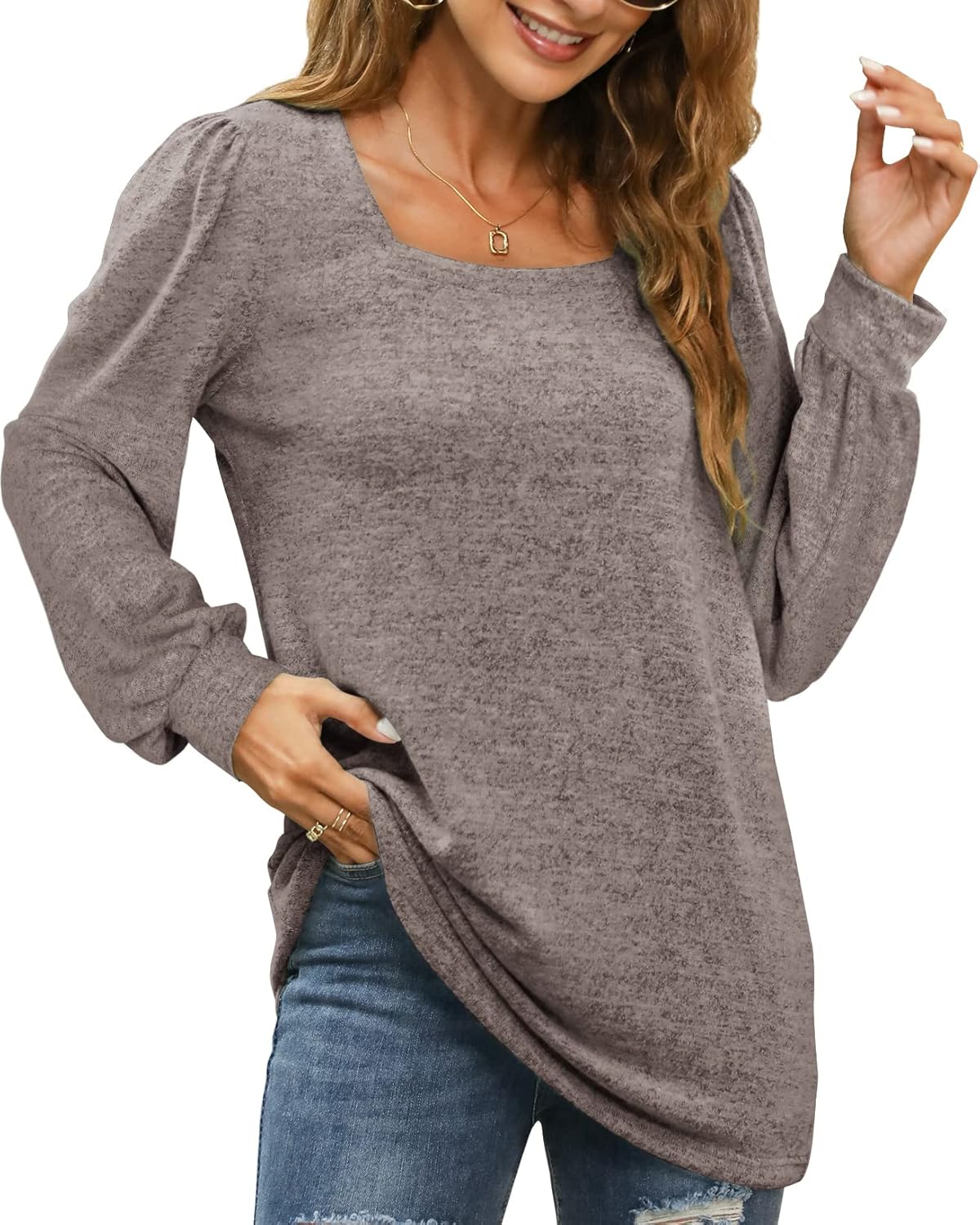 Maëlys - Blouse met Lange Mouwen voor Vrouwen