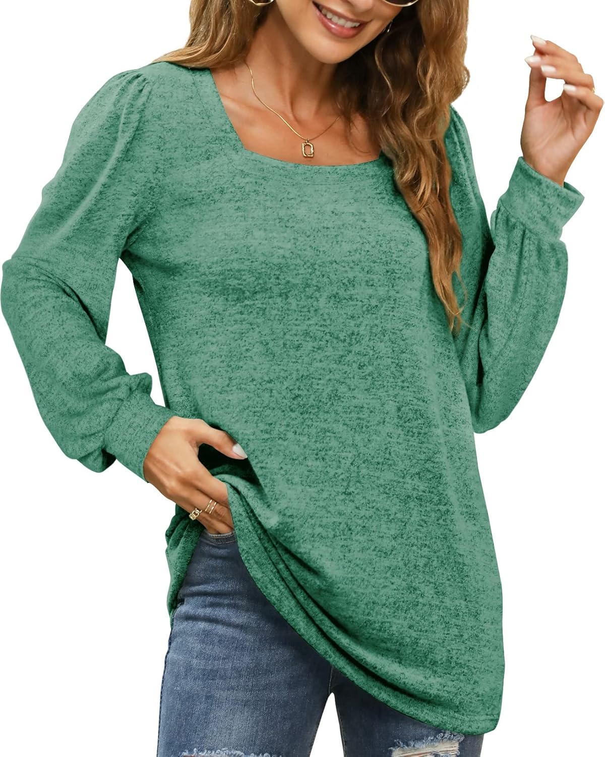 Maëlys - Blouse met Lange Mouwen voor Vrouwen
