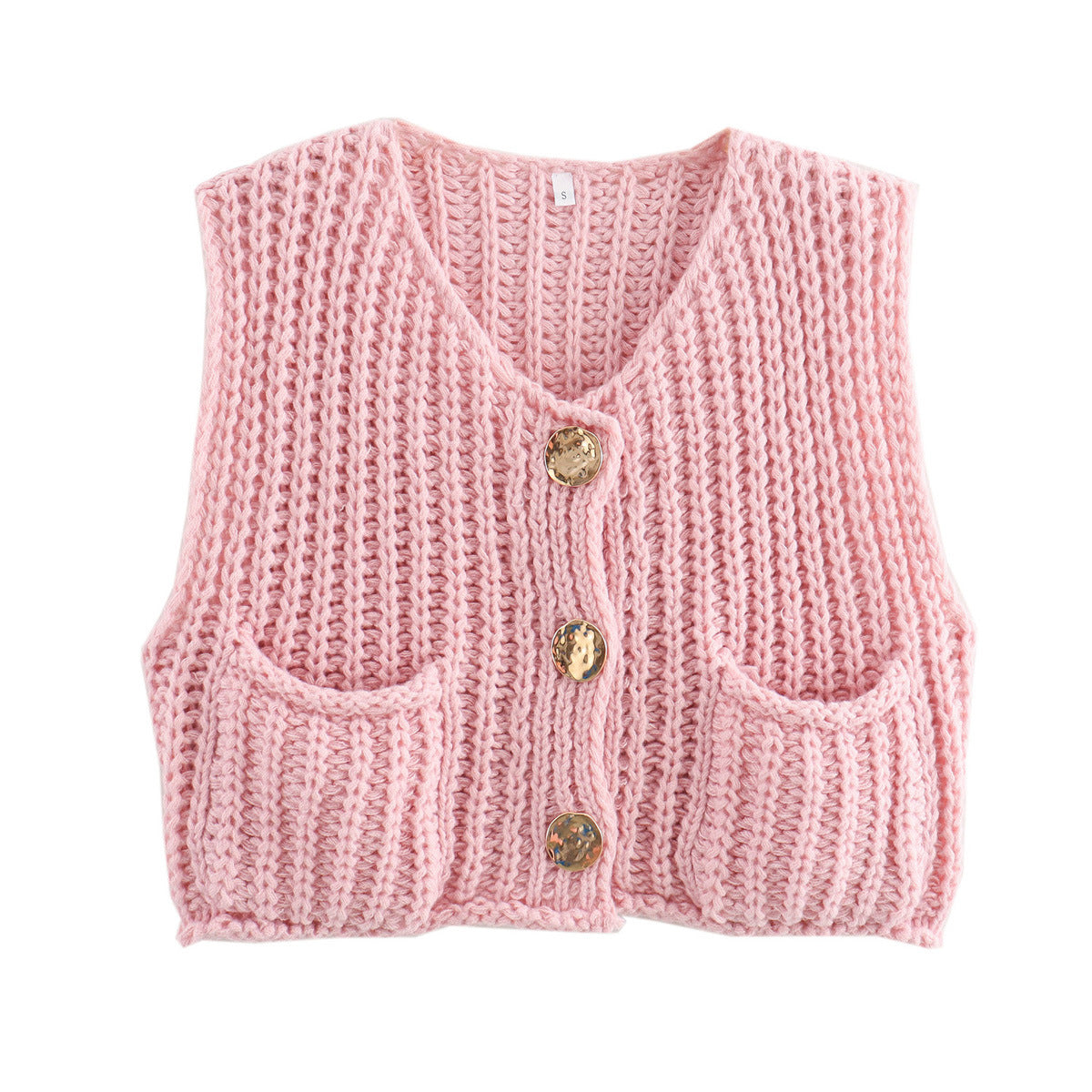 Bo- Knitted style vest
