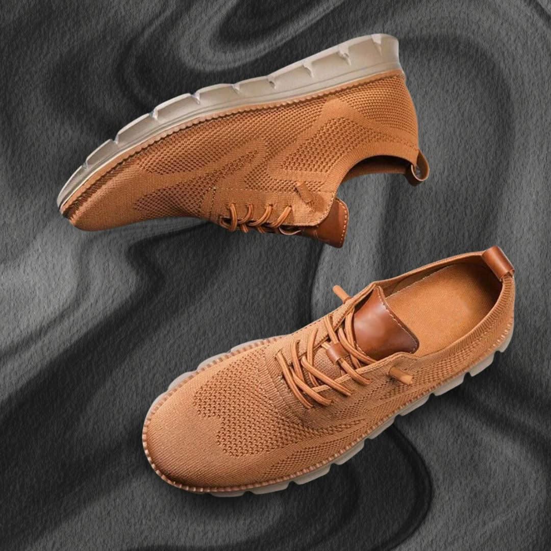 Noah - Ademend heren schoenen met veters voor dagelijks comfort