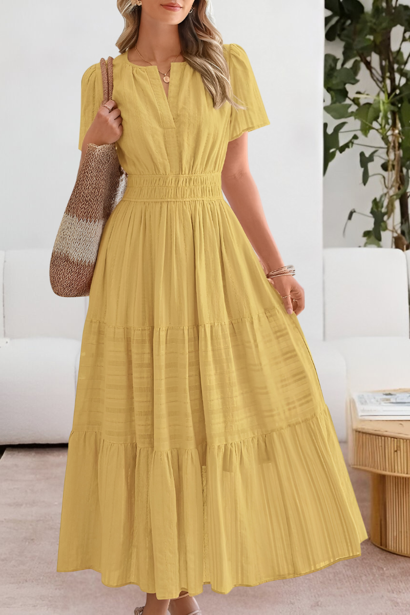 Adelphine - Lichte en elegante Boho zomerjurk