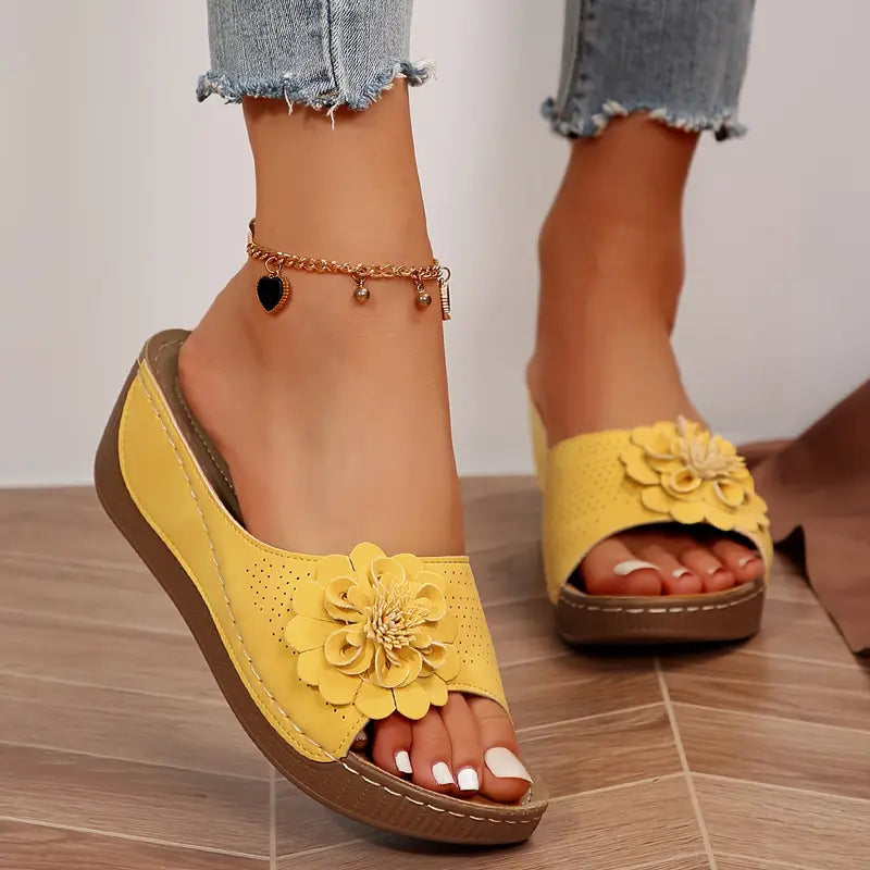 Nirelle - Sandalen met bloemen voor dames