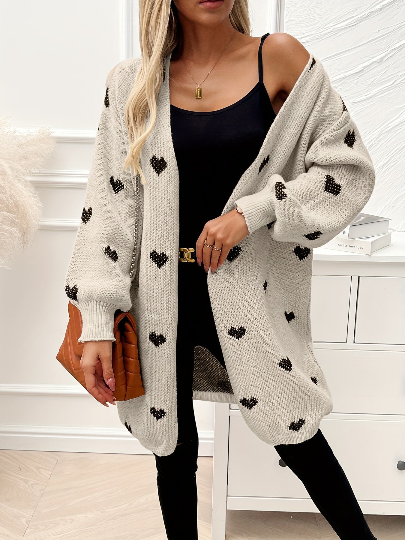Noretta - Cardigan Tricot Hart Casual