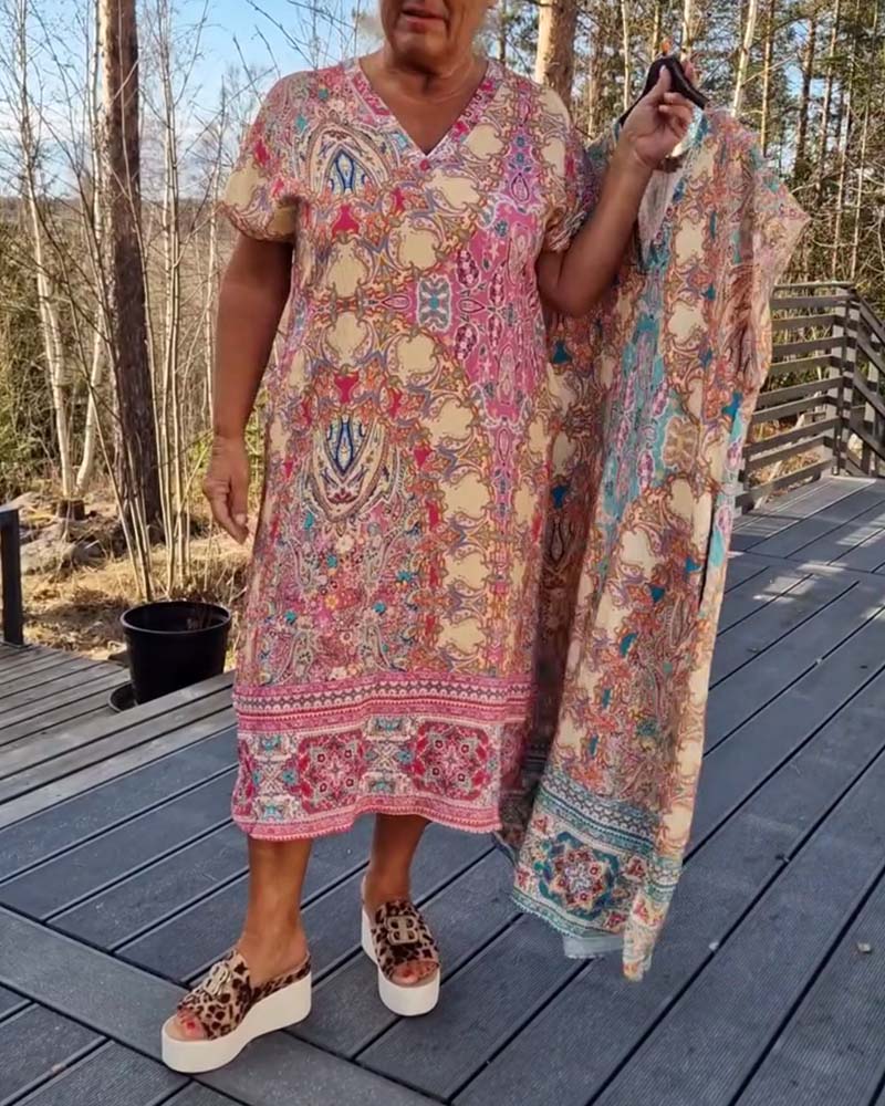 Ailina - Prachtige dames zomerjurk