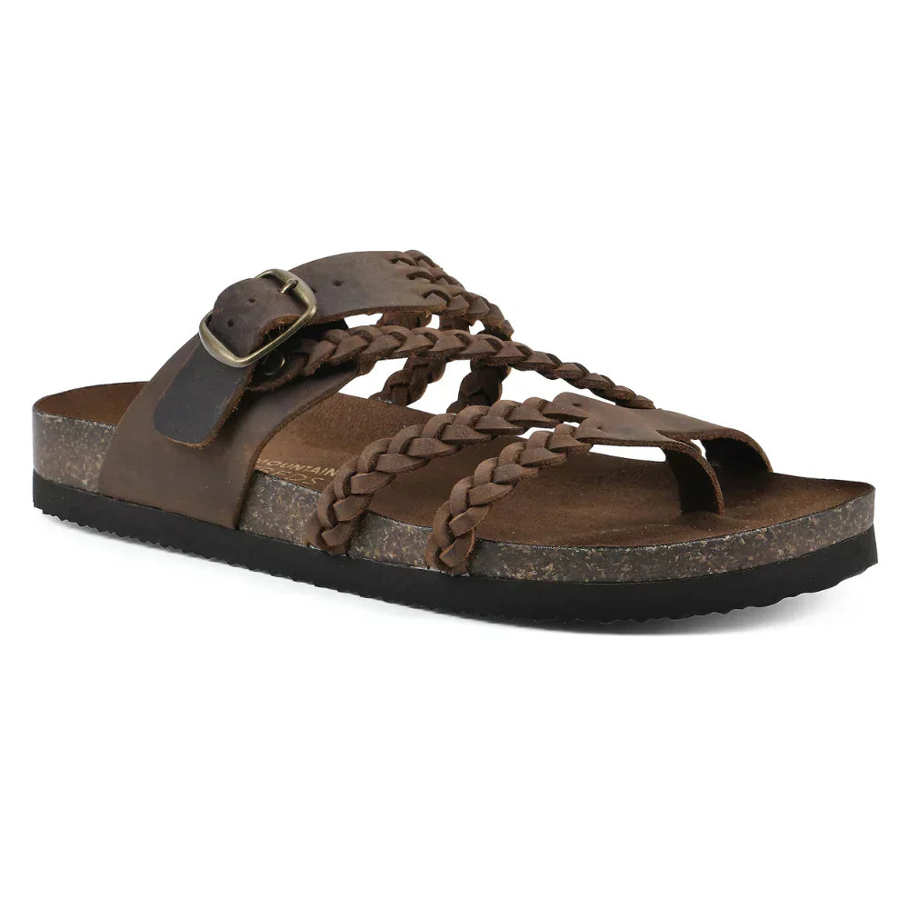 Dalyra - Dames orthopedische sandalen met verstelbare gevlochten banden