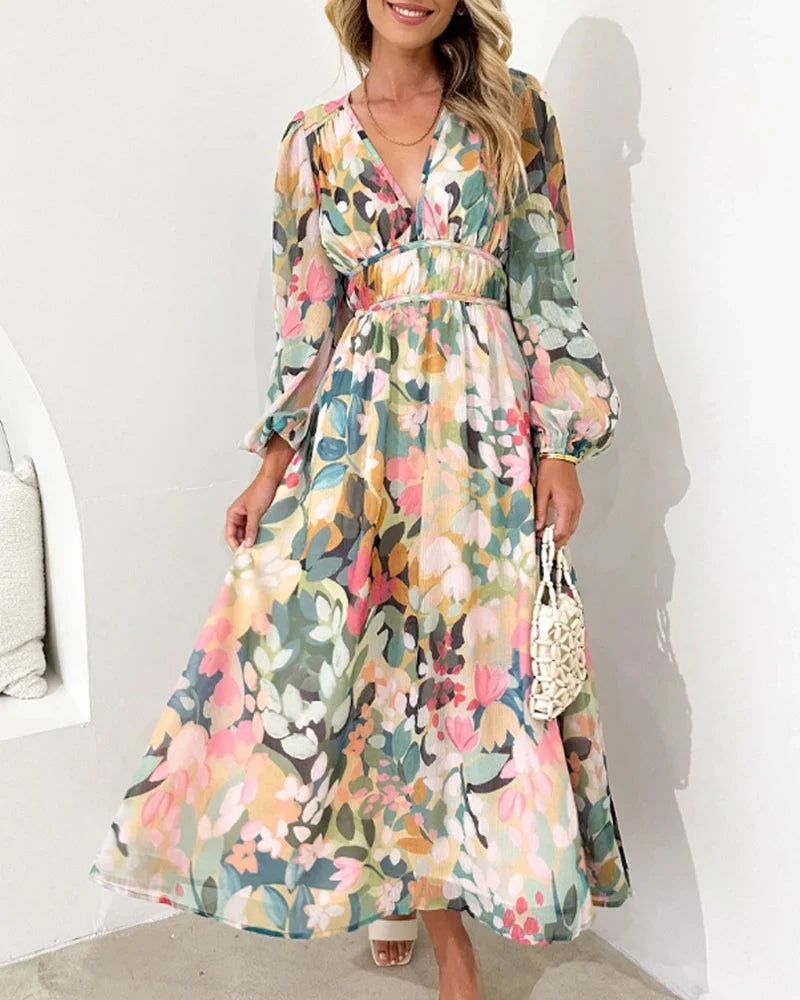 Violeta - Kleurrijke lente jurk