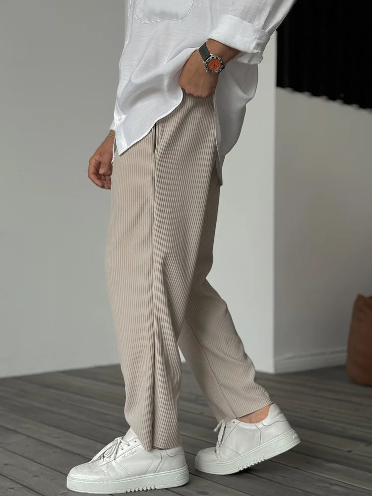 Vincenzo - Premium heren rib broek