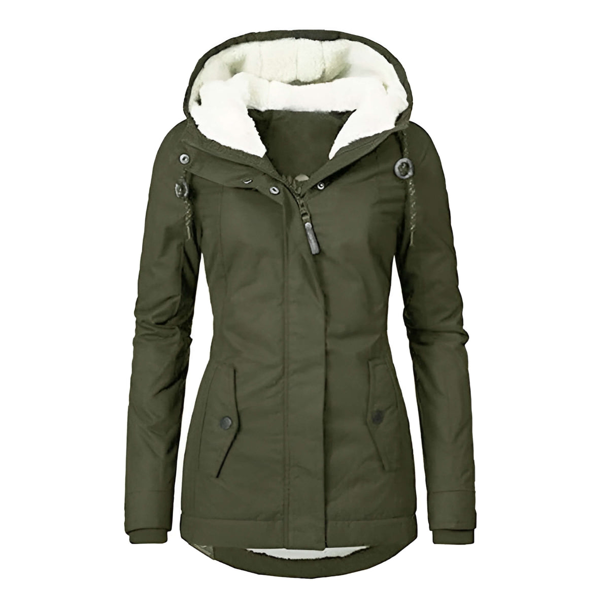 Brittany - Stijlvolle winterjas met capuchon