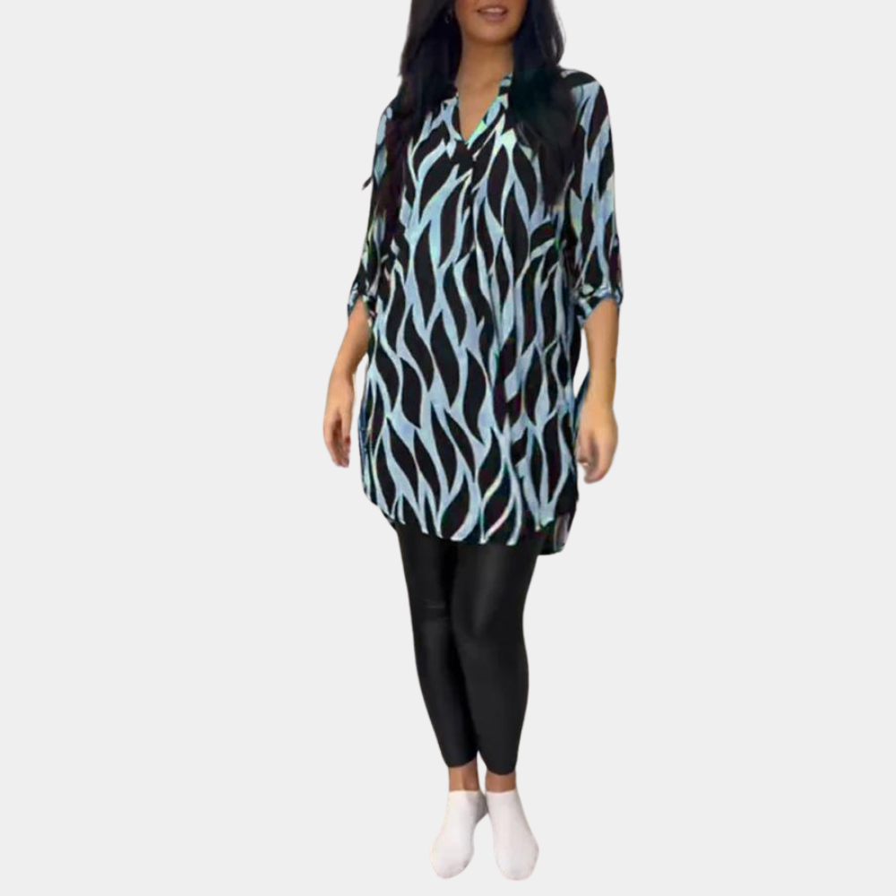 Anja - Lange damesblouse voor elke dag