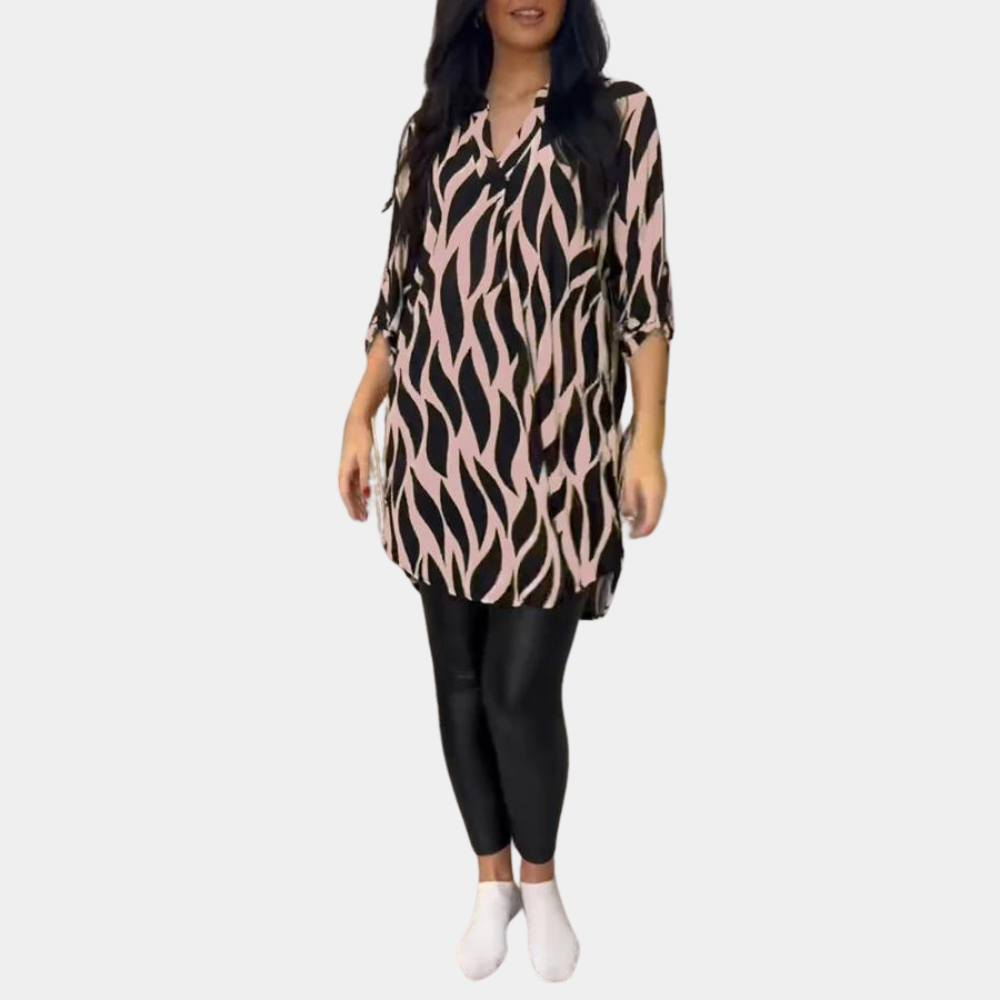 Anja - Lange damesblouse voor elke dag