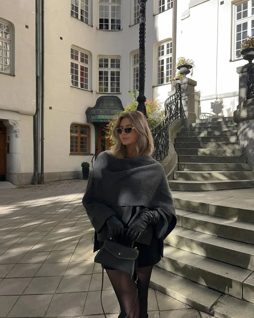 Macey - Classy Scarf Coat