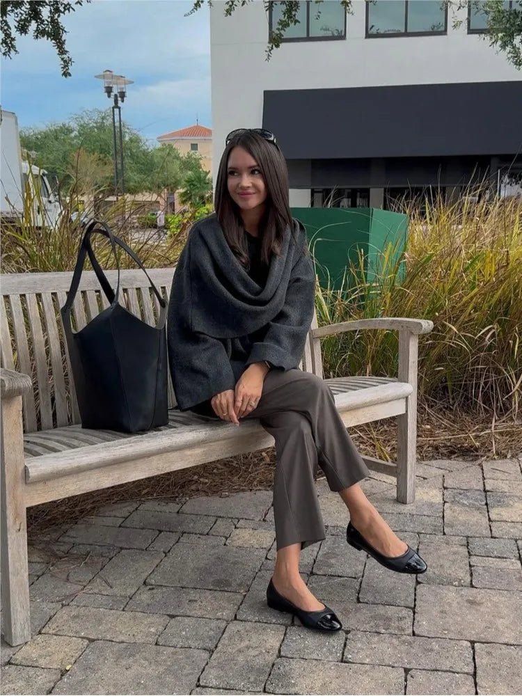 Novel - Classy Scarf Coat