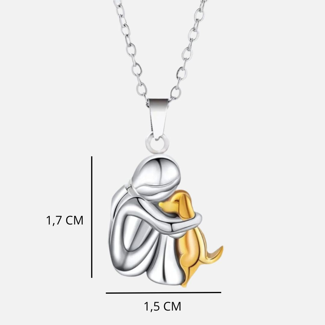 Aurelinea - Hanger met Hondenvormige Pendentief