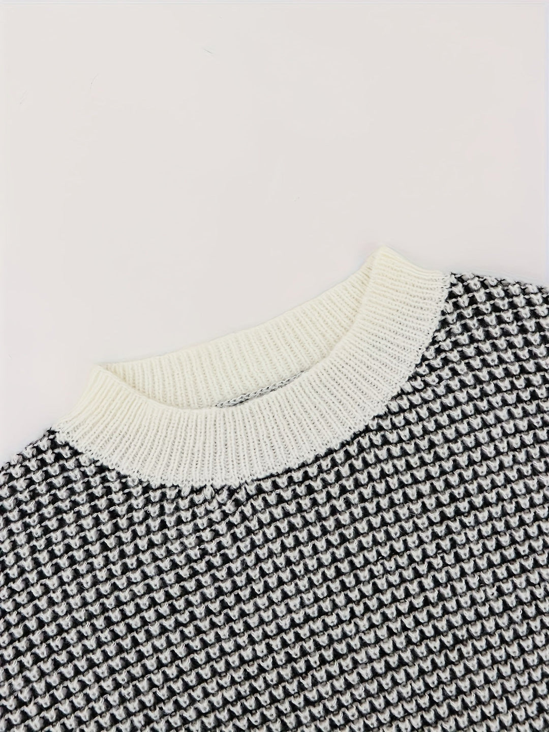 Bijou - Tricot Trui voor Vrouwen met Manchetkappen