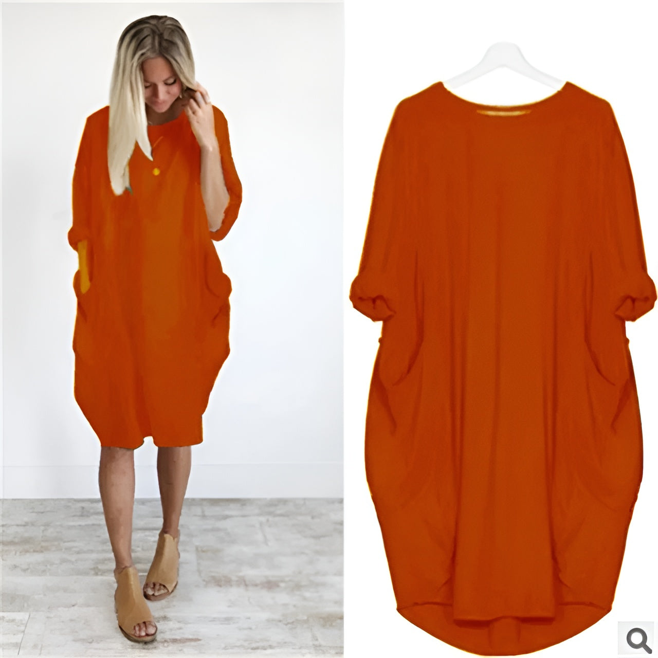 Axelle - Comfortabele jurk met zakken