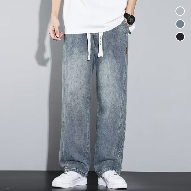Jason - Losse rechte jeans voor mannen