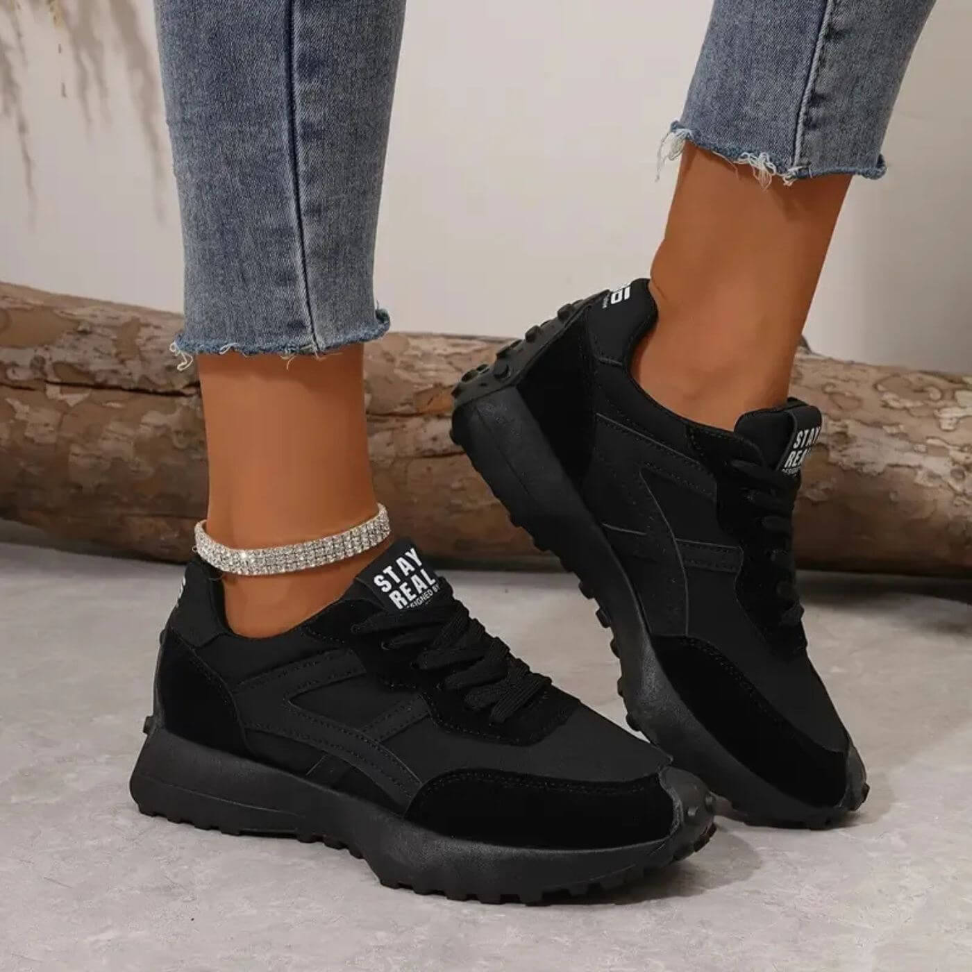 Fayette - Comfortabele, slipvaste orthopedische sneakers