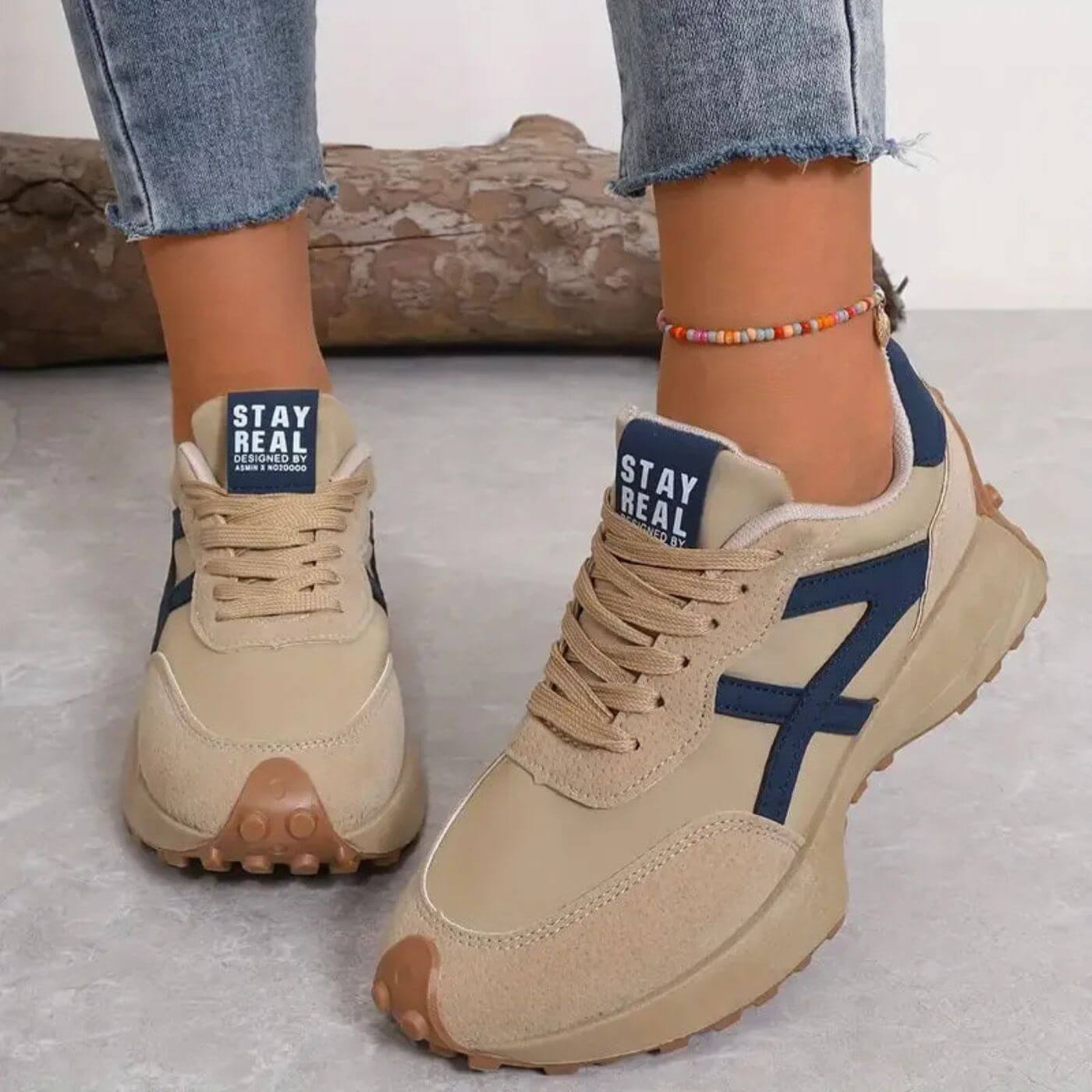 Fayette - Comfortabele, slipvaste orthopedische sneakers