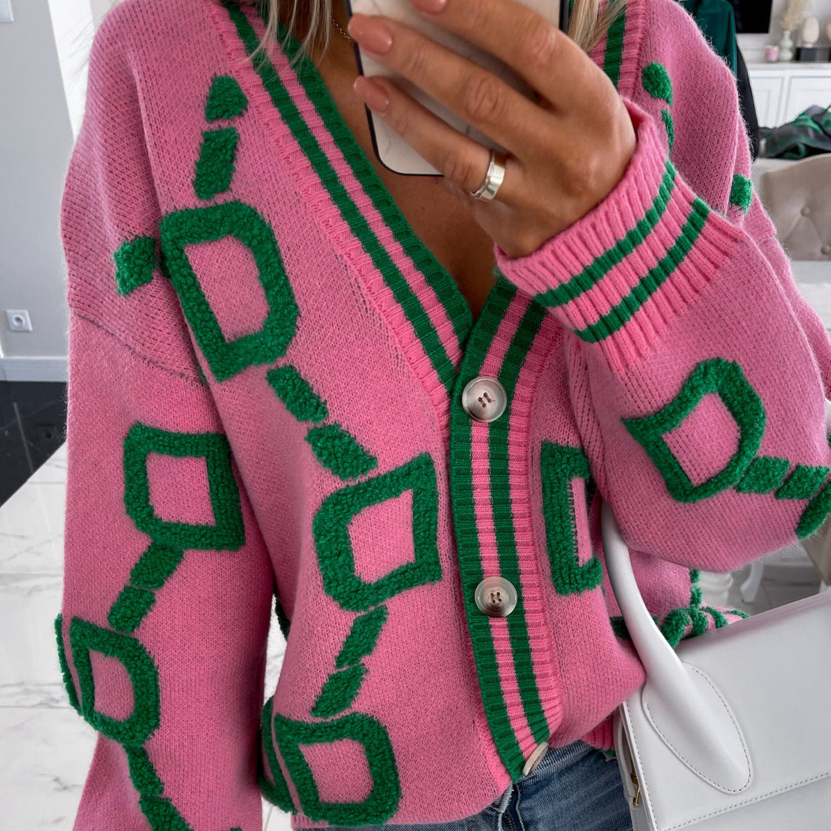 Aliza- Vest met prachtige print