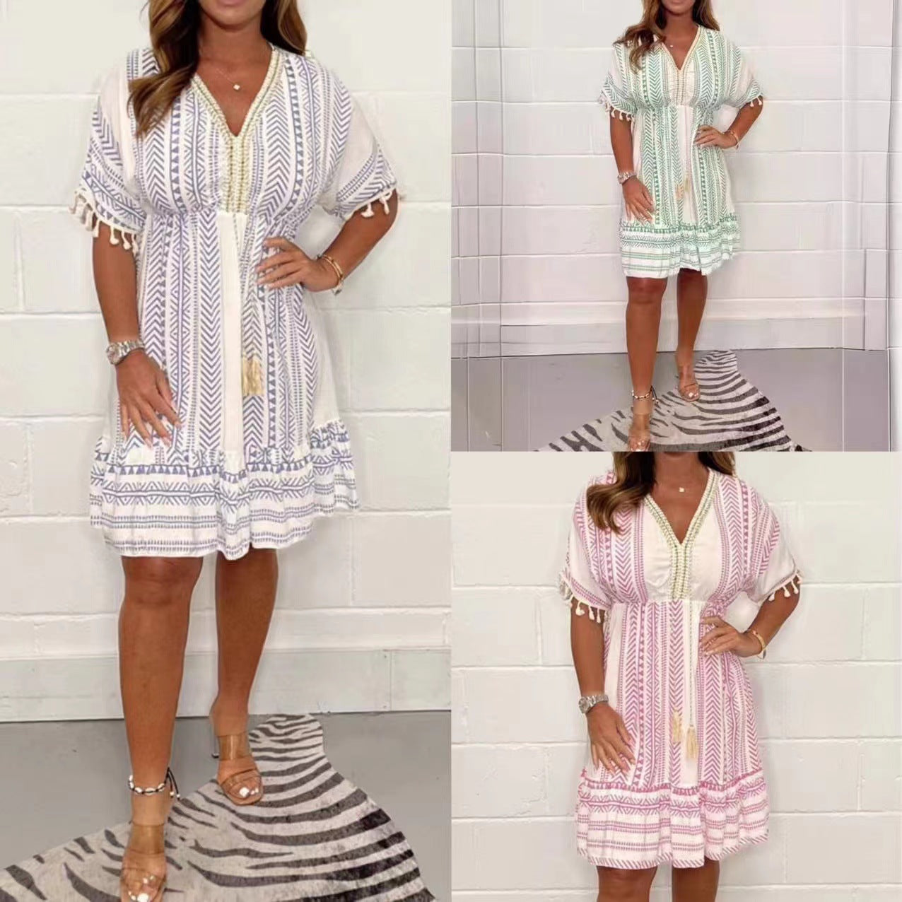 Gail - Prachtige boho zomerjurk voor vrouwen