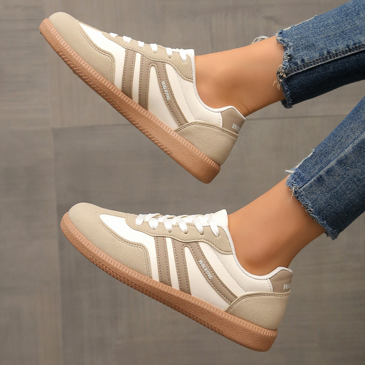 Clementine - Comfortabele damessneakers met ondersteuning van de voetboog