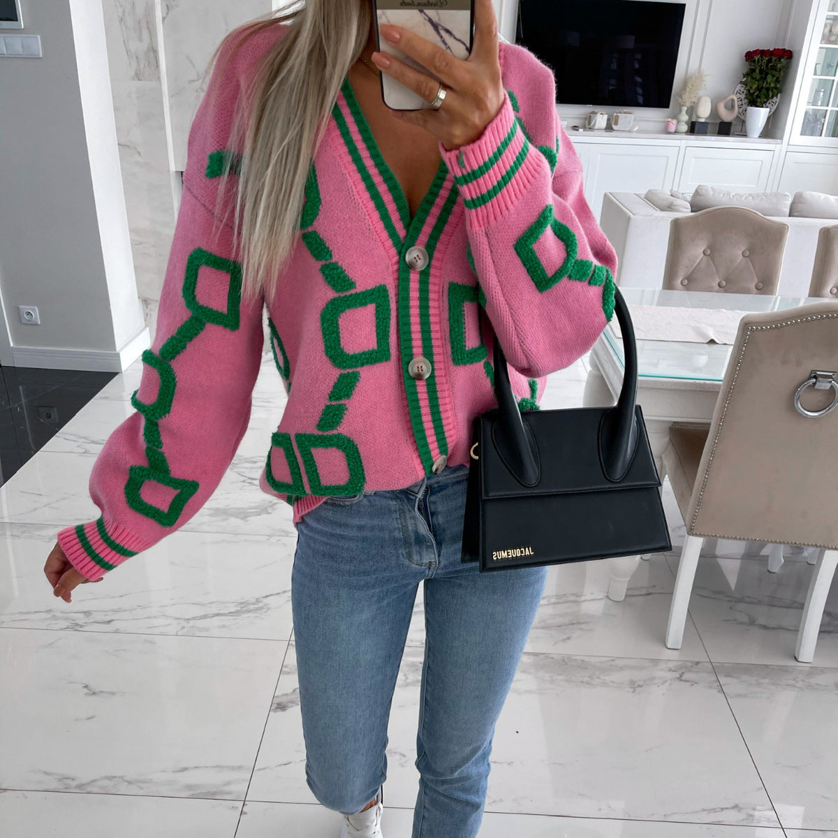 Aliza- Vest met prachtige print