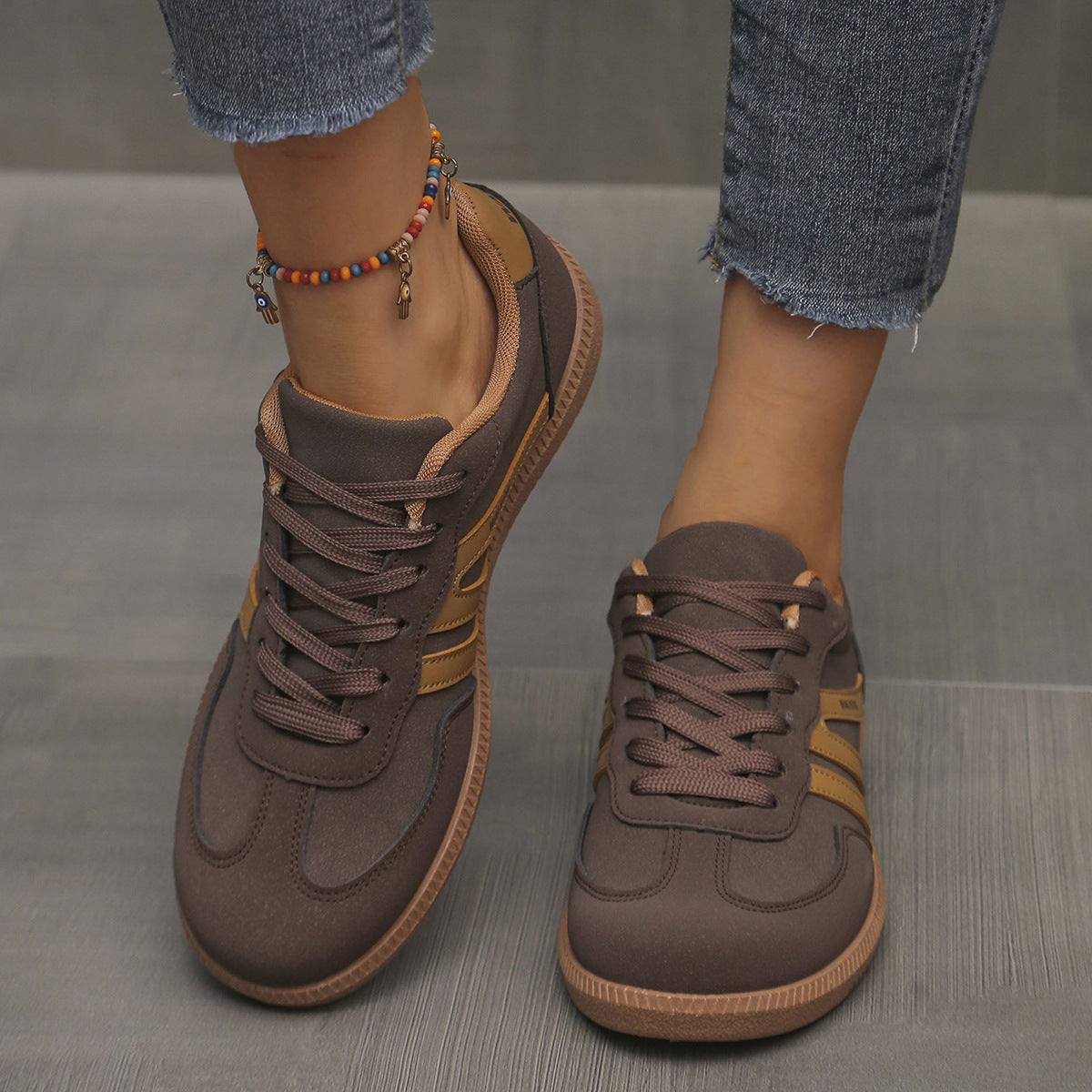 Clementine - Comfortabele damessneakers met ondersteuning van de voetboog