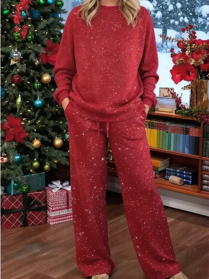 Cyenelle - Comfortabel Tricot Twee-delig Set