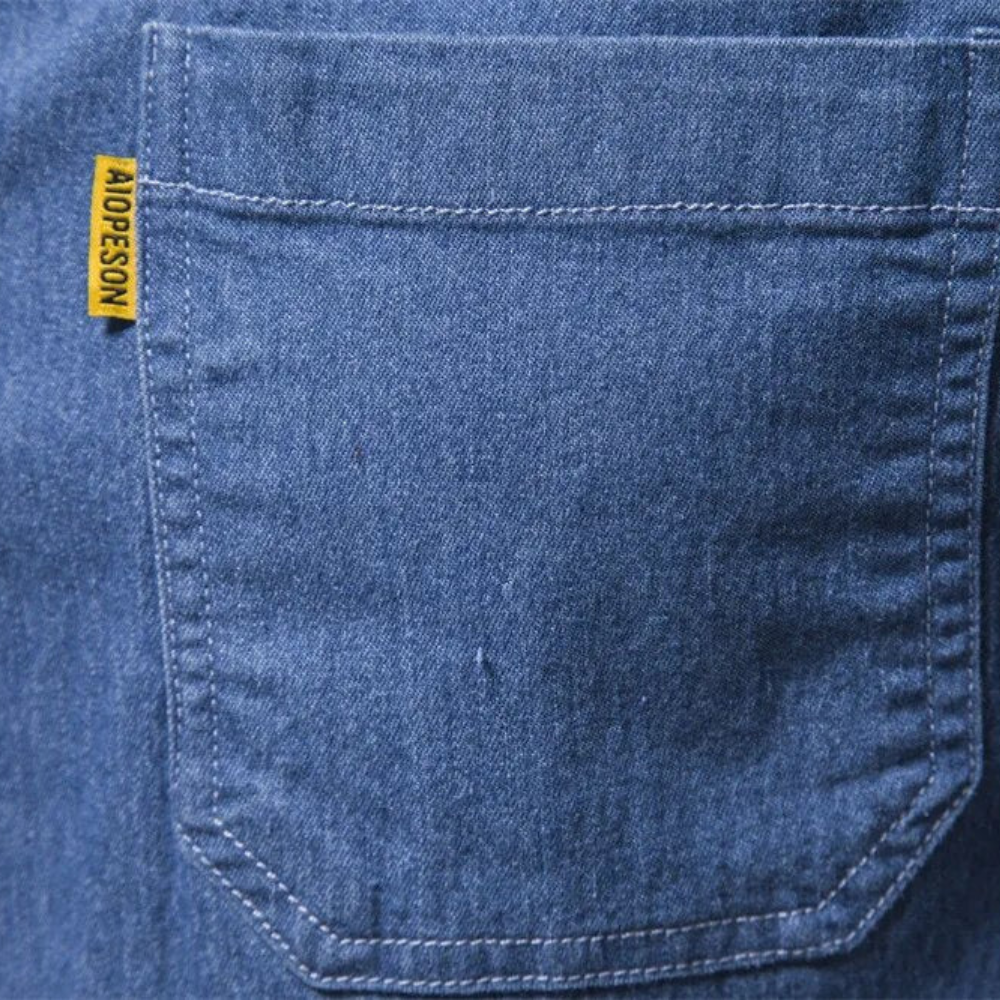Joah - Denim heren overhemd
