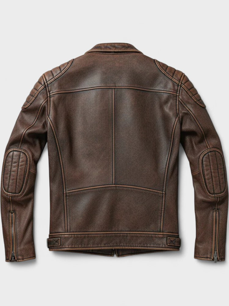 Xavier - Vintage Leren Jas voor Mannen