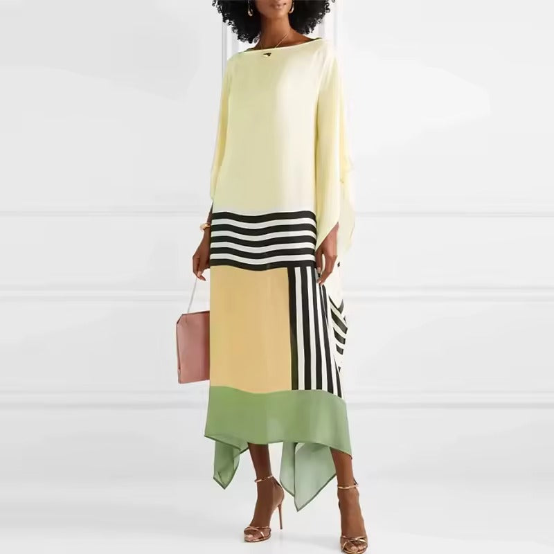 Rayna - Caftan met Geometrische Print