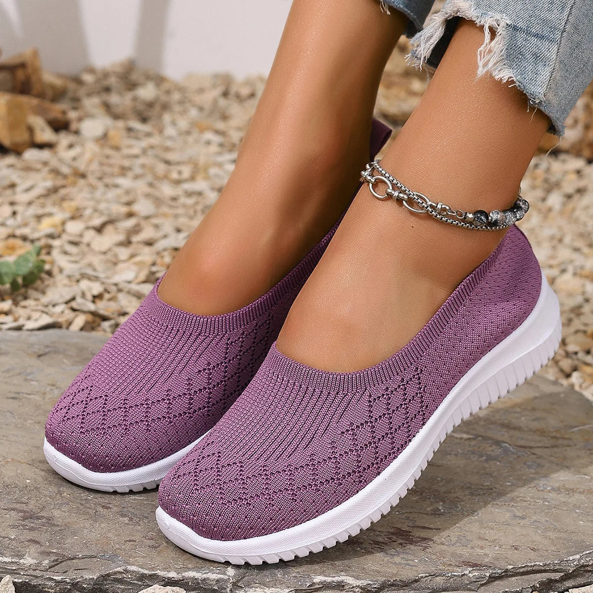 Giavella - Antislip, ademende instappers