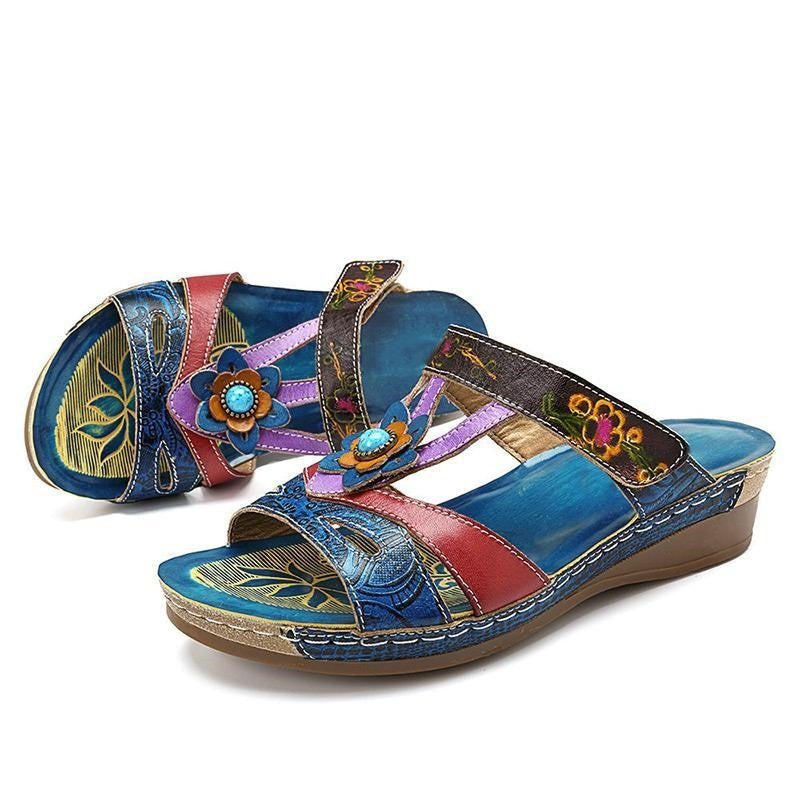 Mila - Ondersteunende kleurrijke Sandalen