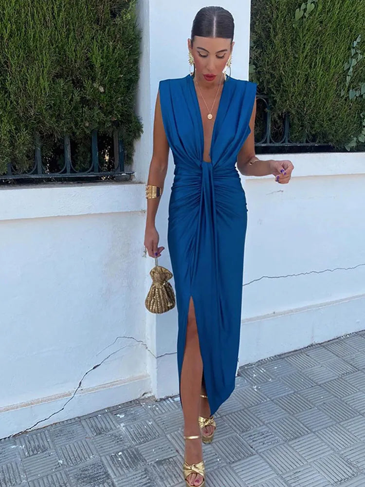 Helena - Elegante V-hals Dress