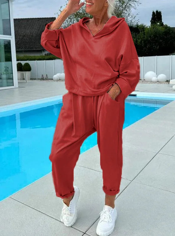 Adrienne - Comfort Tweedelig Set Hoodie & Harembroek