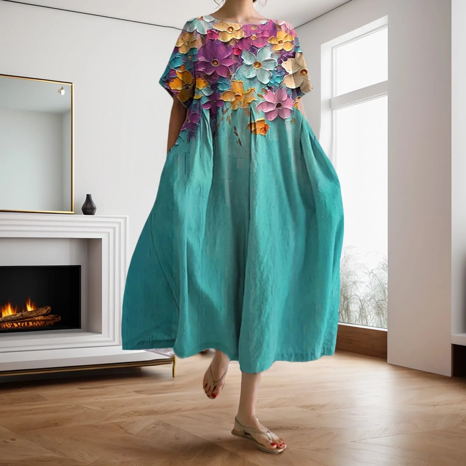 Dahlia - Zomerjurk voor dames – Stijlvol, luchtig & onmisbaar deze zomer