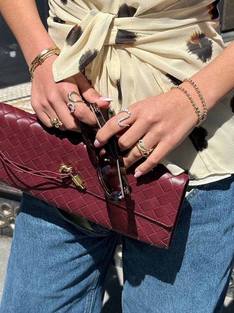 Bianca - Geweven Classy Tas