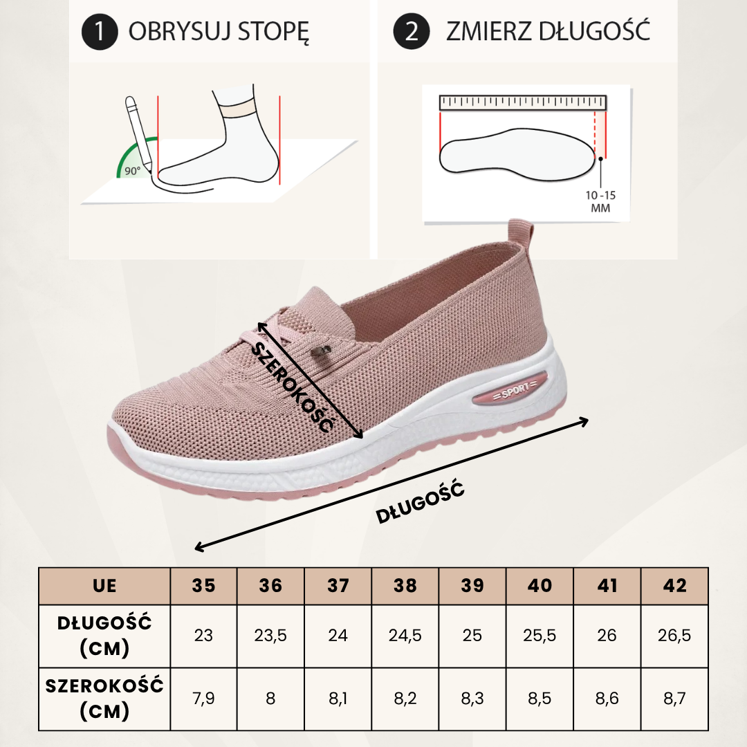 Cirelda - Lichte en Ademend Sneakers voor Dagelijkse Wandeling