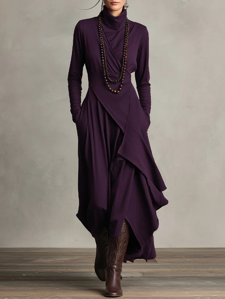 Gisavelle - Maxi Asymmetrische Elegante Avondjurk