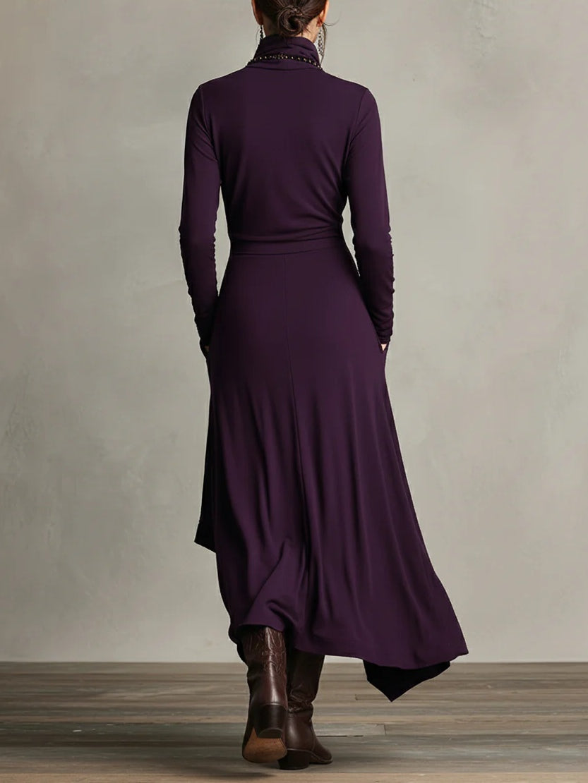 Gisavelle - Maxi Asymmetrische Elegante Avondjurk