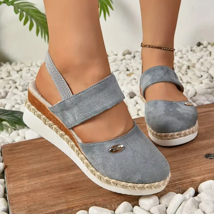 Lioraelle - Orthopedische sandalen met platform, geventileerd en casual