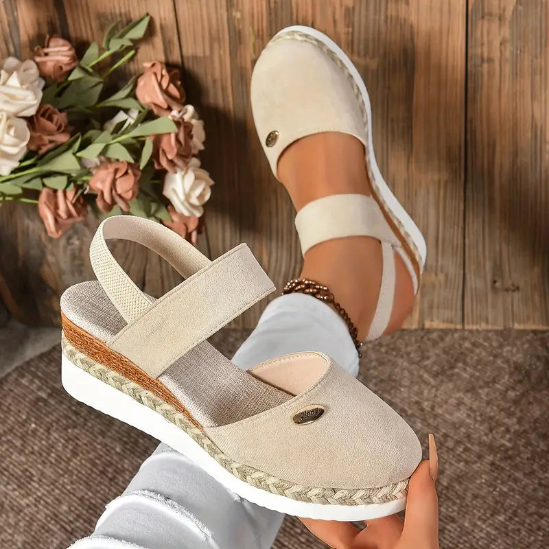 Lioraelle - Orthopedische sandalen met platform, geventileerd en casual