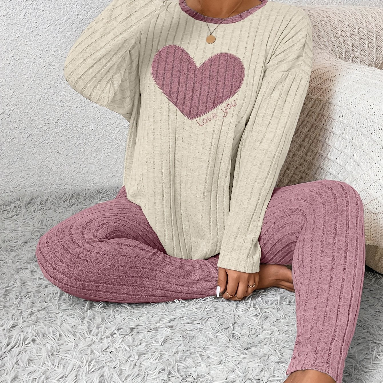 Javelle - Set Loungewear Hart Comfort Relax