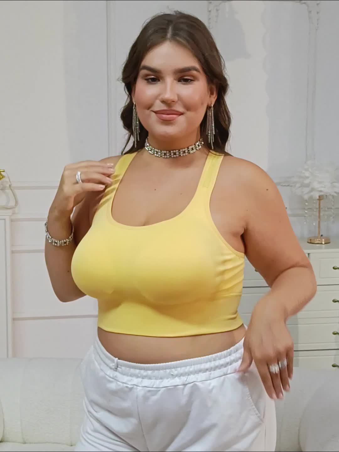Vittoria - Sportbeha Plus Size met verwijderbare pads en verstelbare bandjes