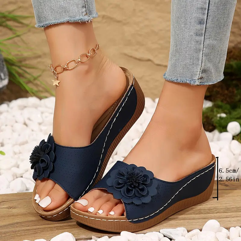Nirelle - Sandalen met bloemen voor dames