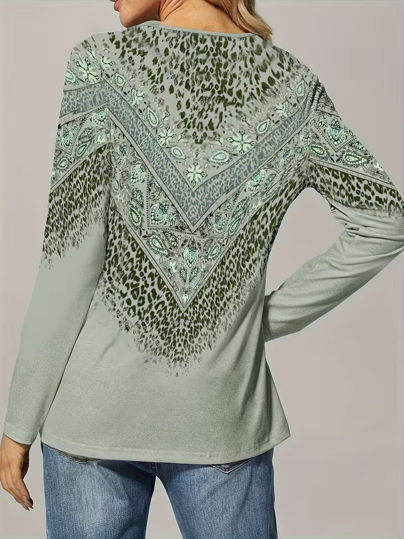 Noralivessa - Mini Jurk met Etnische Print