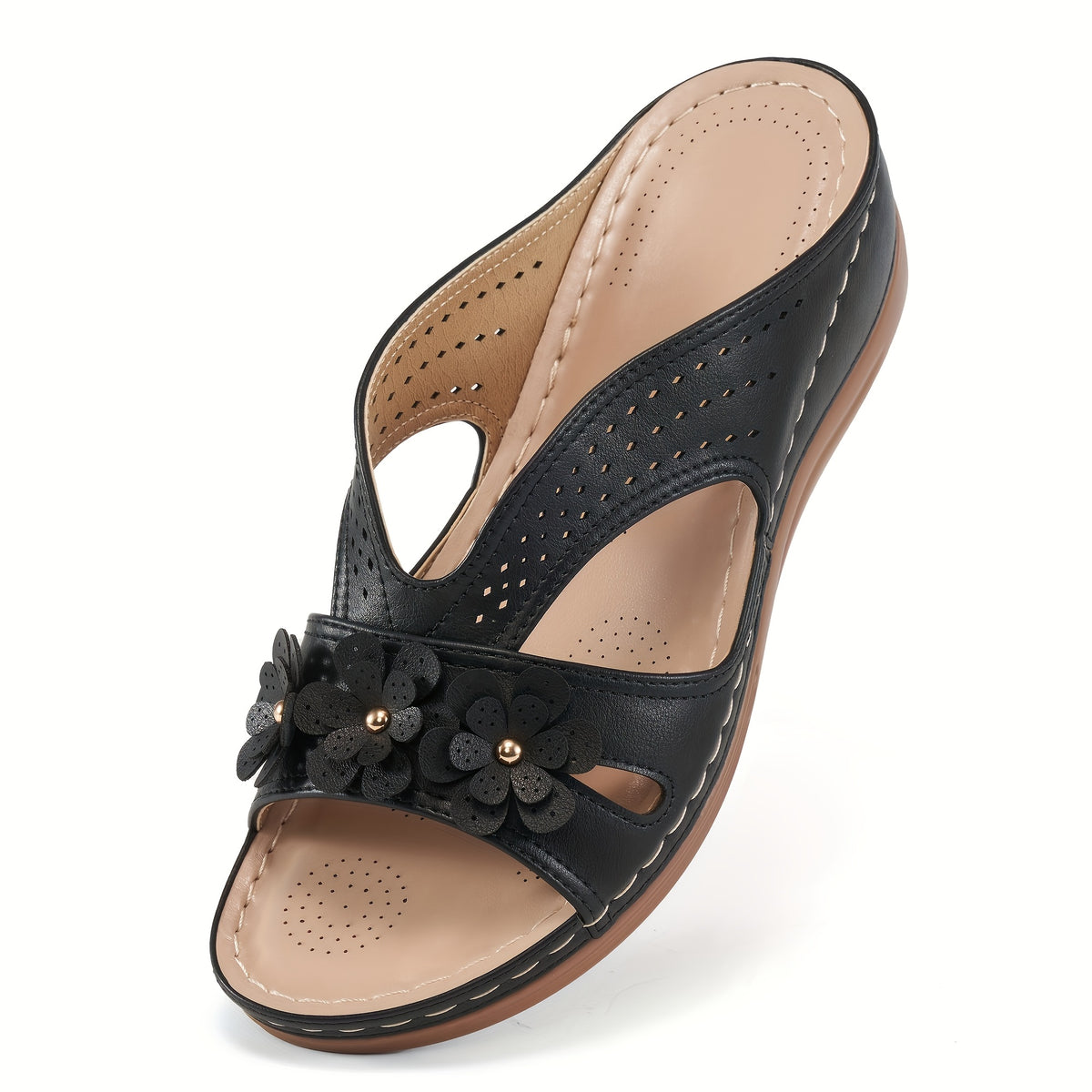 Norabel - Sandalen met orthopedische comforthak – Stabiliteit, lichtheid en natuurlijke houding