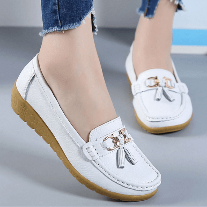 Heliora - Leren orthopedische comfortschoenen - Natuurlijke elegantie in elke stap